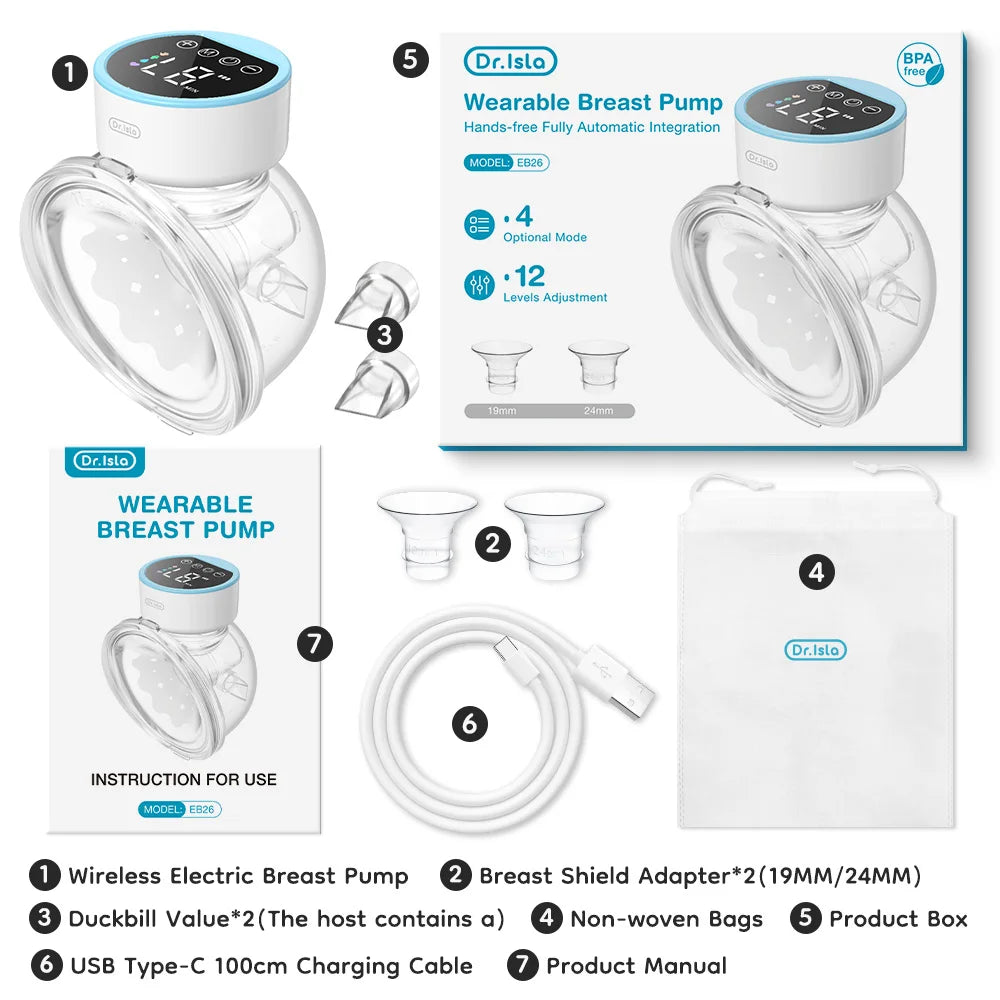 MAMIJOY WhisperPump™ EB26 – Silent Comfort, Anytime, Anywhere
