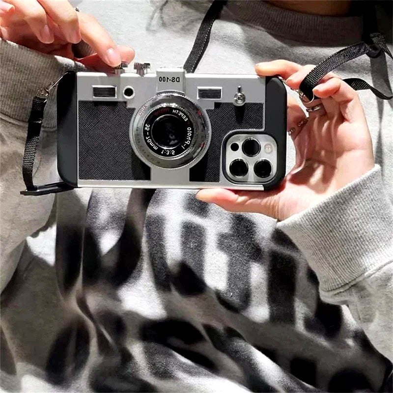 Vintage Paris camera Case