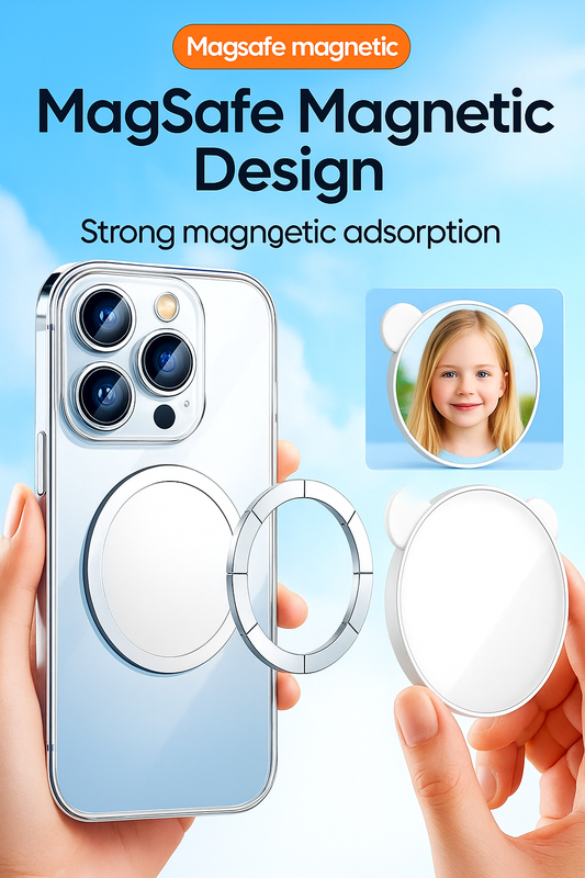 ✨ SnapPerfect™ Magnetic Selfie Mirror – Flawless HD Rear Camera Shots