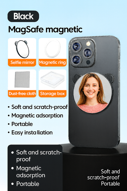 ✨ SnapPerfect™ Magnetic Selfie Mirror – Flawless HD Rear Camera Shots