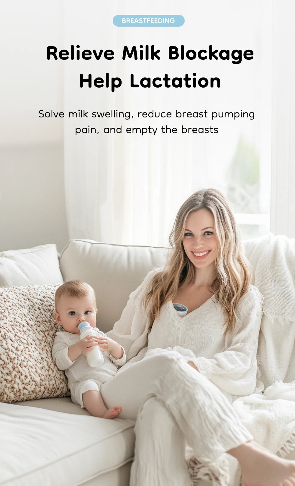 MAMIJOY WhisperPump™ EB26 – Silent Comfort, Anytime, Anywhere