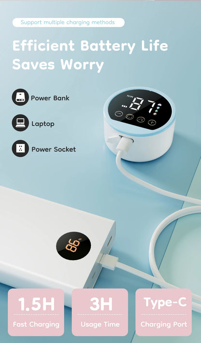 MAMIJOY WhisperPump™ EB26 – Silent Comfort, Anytime, Anywhere