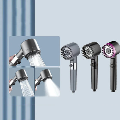 🚿 AquaGlow™ 4-Mode High-Pressure Shower Filter & Massage Head
