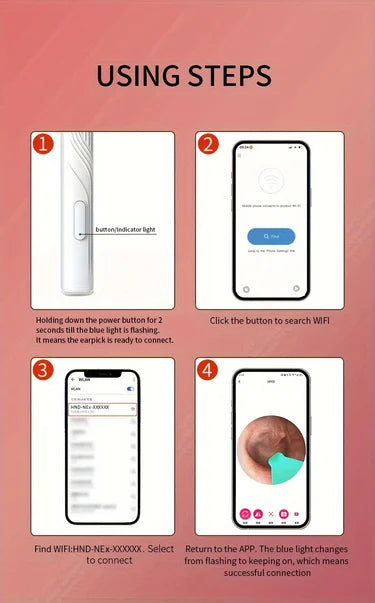 SmartScope™ Ear Wax Remover – HD Camera + LED Light System